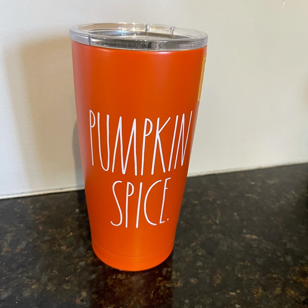 Rae Dunn - PUMPKIN SPICE - to go tumbler